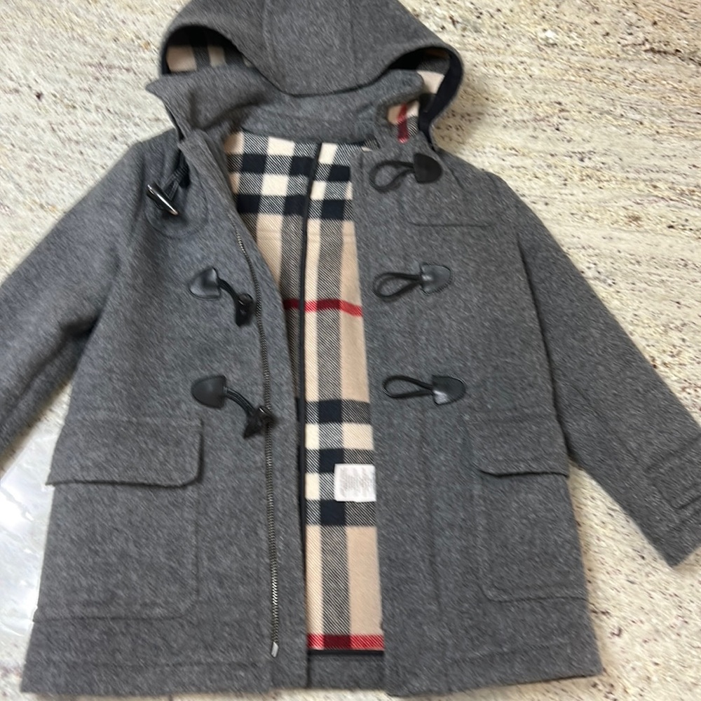 Beautiful little boys pea coat